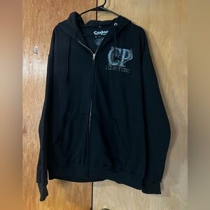 NWOT Cedar Point Halloweekends Zip Up Sweatshirt, size large